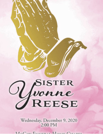 Yvonne Reese Obituary